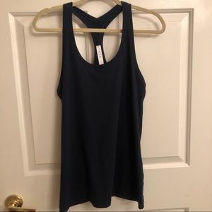 Navy Lululemon Fitted Tank